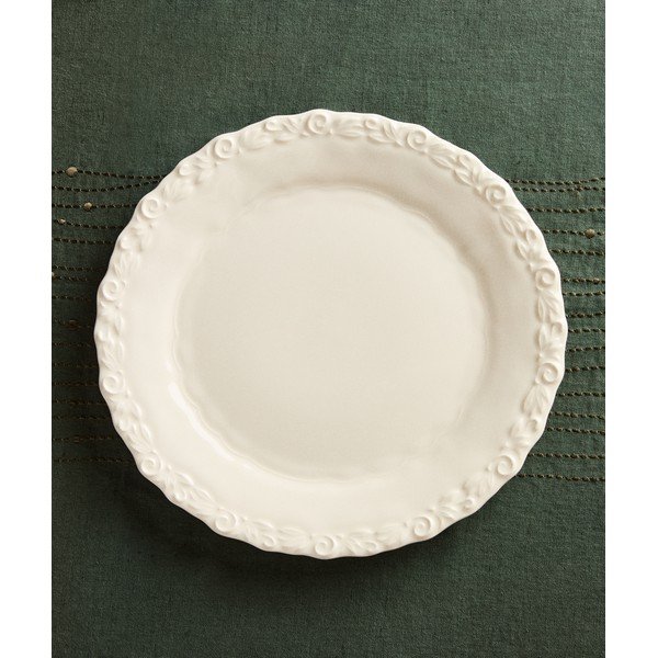Beež keraamiline taldrik ø 28 cm Varla - Kave Home-image-2