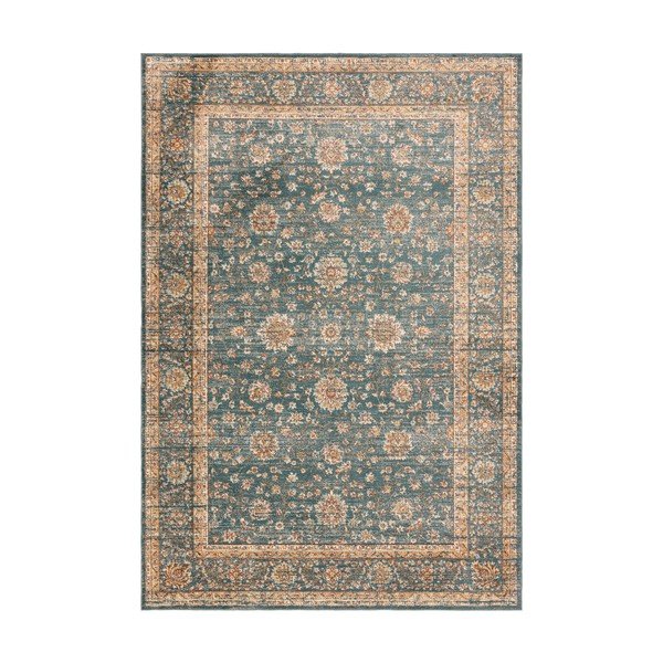 Petrooleumivärvi vaip 240x340 cm Raja - Asiatic Carpets