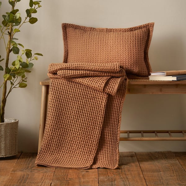 Puuvillane dekoratiivpadi 30x50 cm Jaipur Chunky Waffle - Pineapple Elephant-image-2