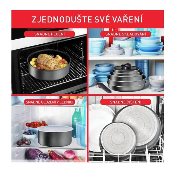 Alumiiniumist keedunõude komplekt 20 tk Ingenio Daily Chef On - Tefal-image-2