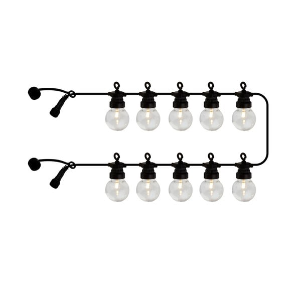 Valgusketi pikendus pirnide arv 10 tk pikkus 300 cm Lucas Clear – Sirius-image-1