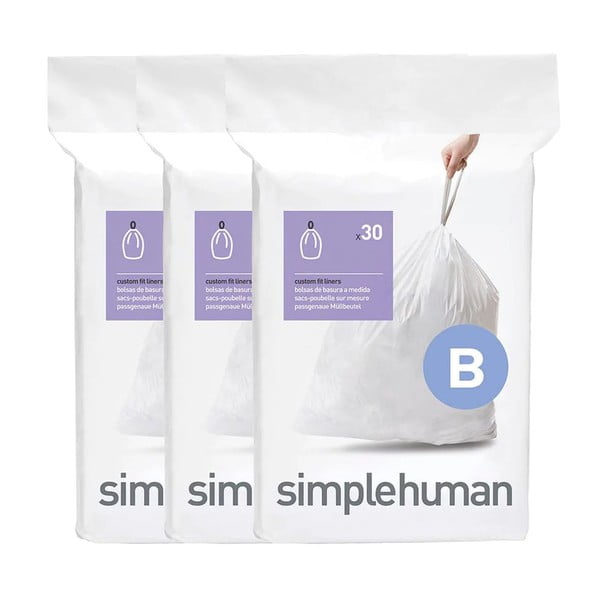 Prügikotid 90tk komplektis, 6l B - simplehuman-image-3