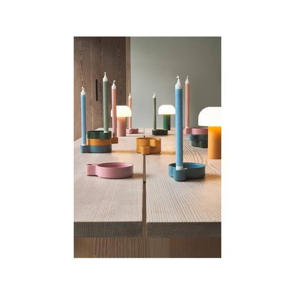 Valge/roosa LED laualamp (kõrgus 22,5 cm) Styles - Villa Collection-image-3