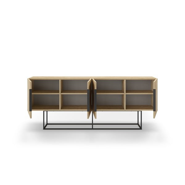 Madal kummut tammedekooriga  200x80 cm Titan - Marckeric-image-2