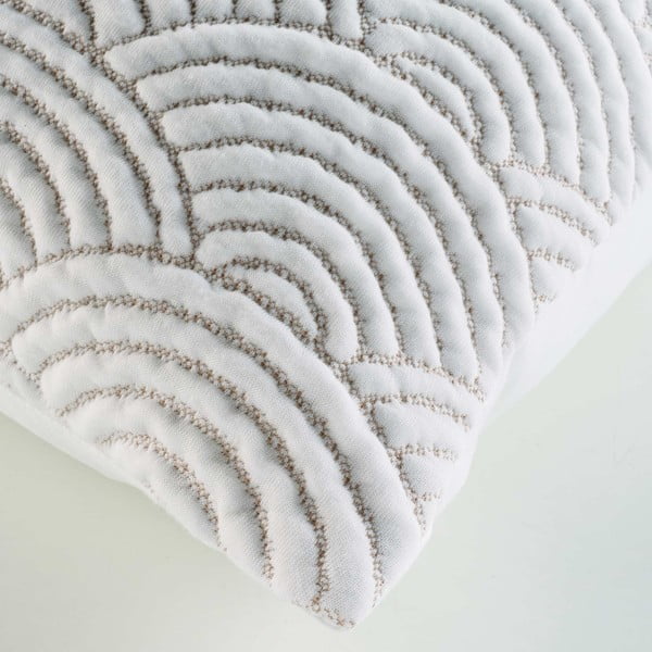 Valge-beež voodikatte ja padjapüüri komplekt 240x260 cm Cassandra - douceur d'intérieur-image-3