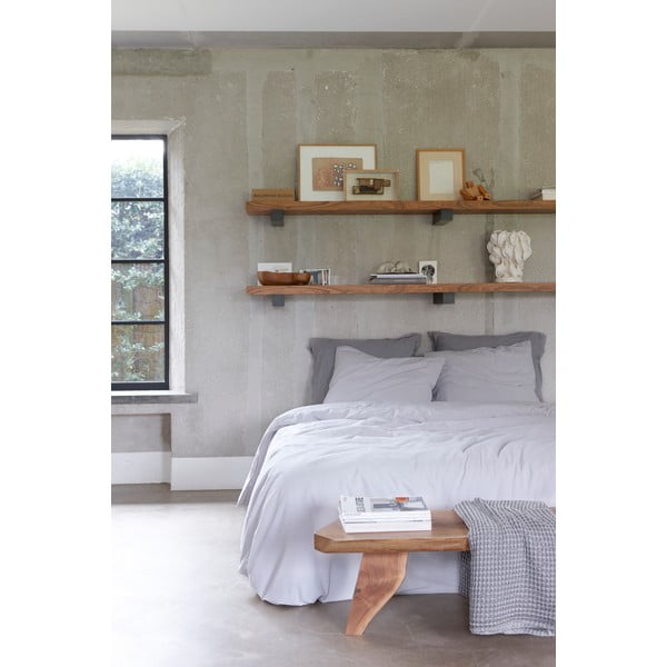 Světle šedé povlečení Walra Stewart, 140 x 220 cm-image-1