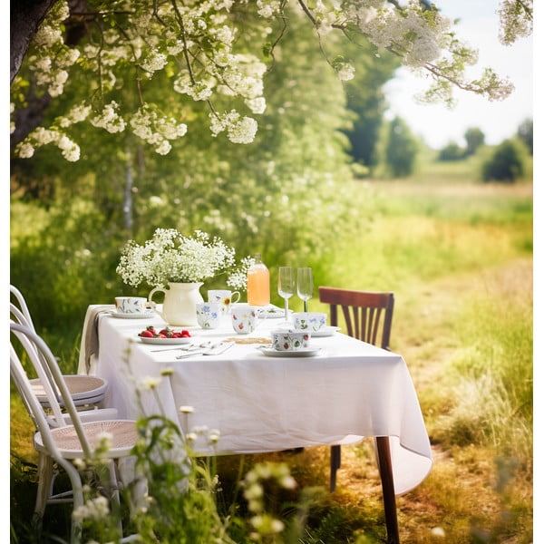 Valge portselanist kruus 330 ml Hammershøi Summer - Kähler Design-image-4