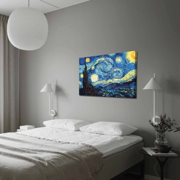 Seinareproduktsioon lõuendil , 100 x 70 cm Vincent Van Gogh - Wallity-image-1