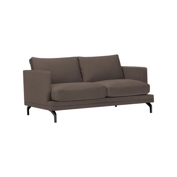 Hnědá pohovka s podnožím v černé barvě Windsor & Co Sofas Jupiter-image-1