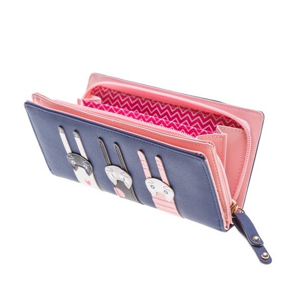 Dámská peněženka Free Cats, tmavě modrá-image-1