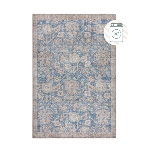 Sinine pestav vaip 115x170 cm Orelia Global - Flair Rugs