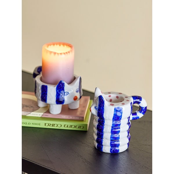 2 tk kivist küünlajalgade komplektis Caty - Bloomingville-image-1