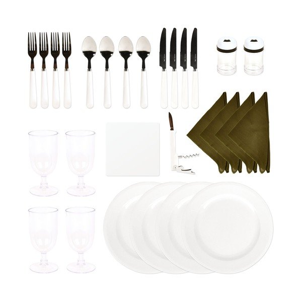 Piknikukott 4 inimesele - Esschert Design-image-1