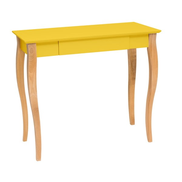 Kollane laud, pikkus 85 cm Lillo - Ragaba