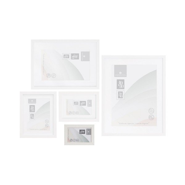 Valge seisu-seinaraam 12,5x17,5 cm Sencillo - Casa Selección-image-1