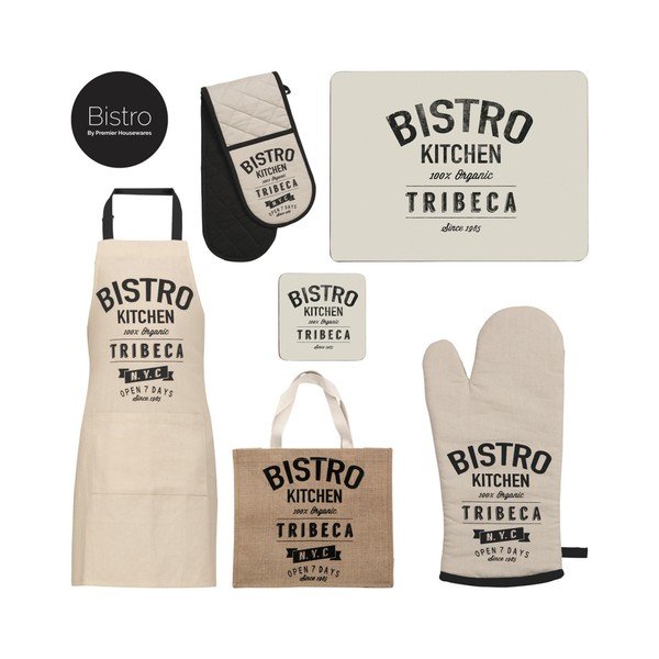 Korgist lauamatid 4 tk 22x29 cm Bistro - Premier Housewares-image-1
