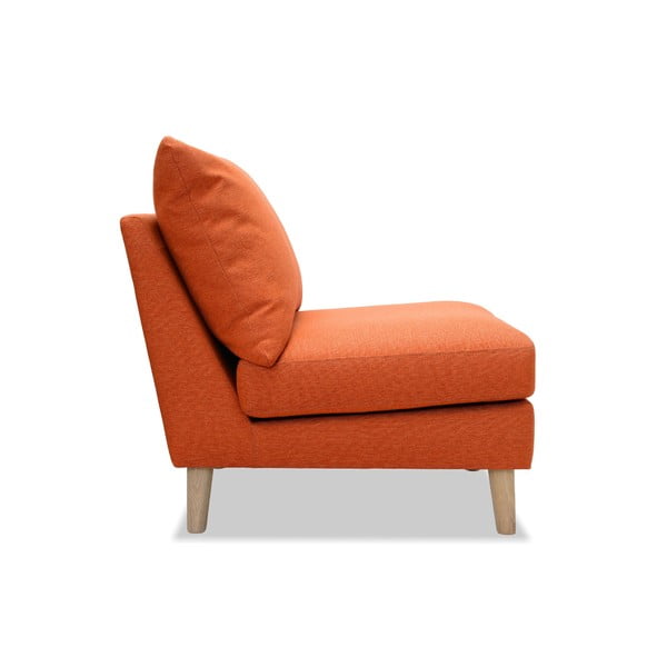 Oranžové křeslo Vivonita Liam-image-1