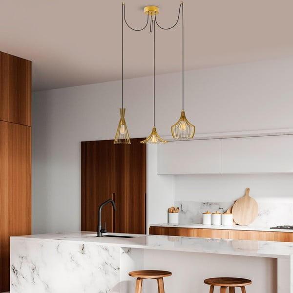 Kuldne rippvalgusti Mezopotamya - Opviq lights-image-4