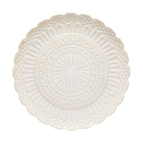 Valge keraamiline serveerimistaldrik ø 39 cm Cristal - Costa Nova