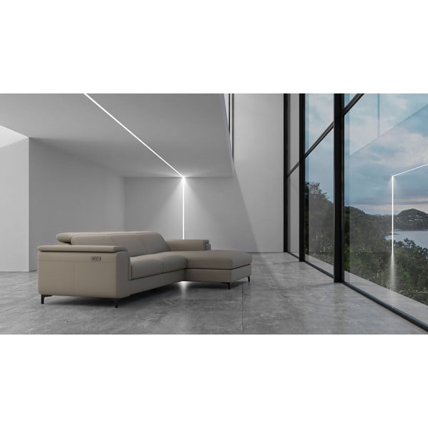 Helepruun nahast nurgadiivan (parem nurk) Brito - MESONICA-image-1