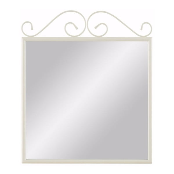 Bílé kovové zrcadlo Støraa Isabelle