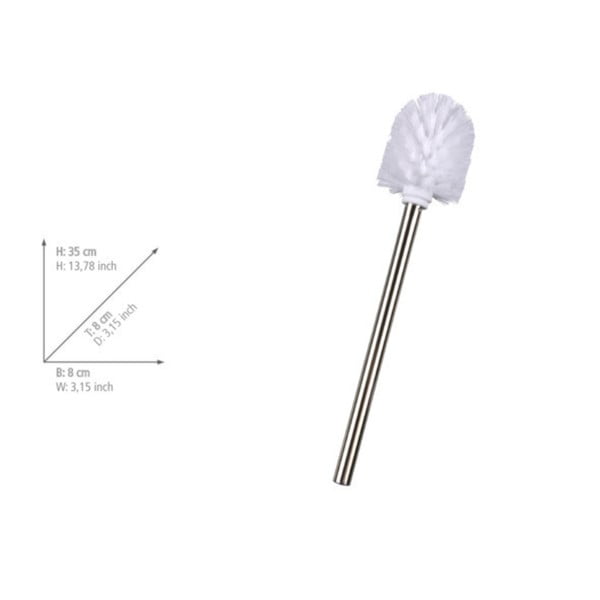 Roostevabast terasest käepidemega valge tualettruumi asendushari - Wenko-image-1