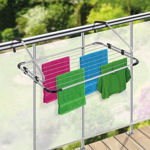 Hõbedane rippuv pesunöör 10,5 m - Orion-image-1