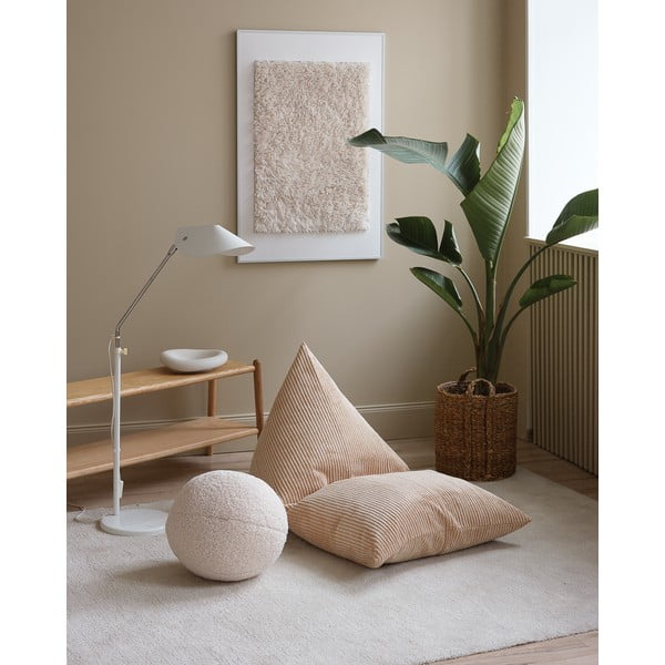 Helepruun velvetist laste kott-tool Big Lounger - Wigiwama-image-1