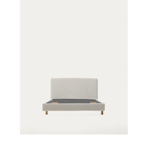 Hall polsterdatud üheinimesevoodi ilma voodipõhjata 90x200 cm Valma - Kave Home-image-4