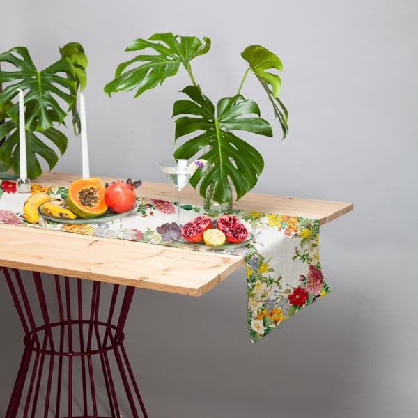 Komplekt 2 lauajooksu koos linane kevadega Spring Flowers - Madre Selva-image-1