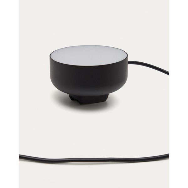 Must metallist hämardatav LED-seinavalgusti Orey - Kave Home-image-4