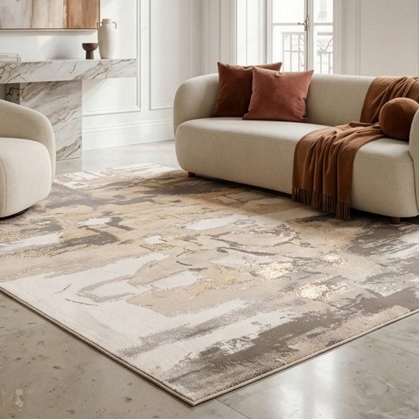 Beež/kreemikas vaip 160x220 cm Miro - Asiatic Carpets-image-1