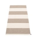 Beež-kreem sise/välisvaip 70x150 cm Bob Mud Vanilla – Pappelina