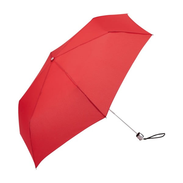 Červený skládací větruodolný deštník Ambiance Tiny, ⌀ 88 cm