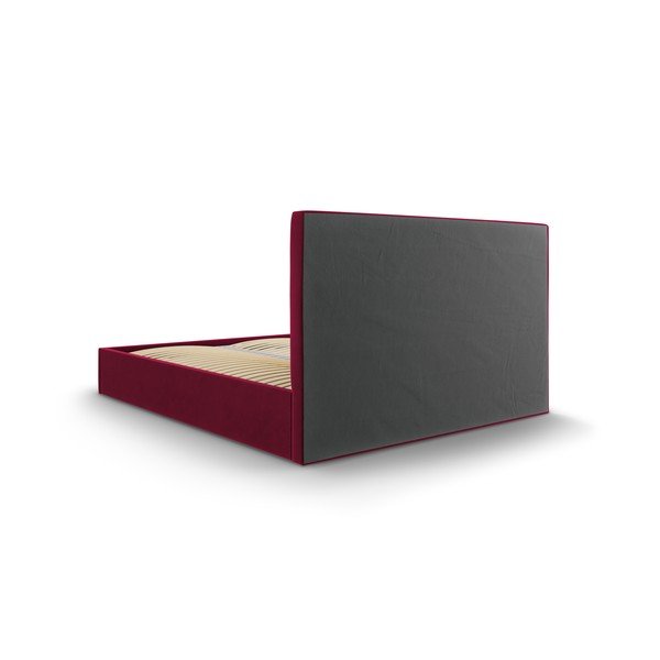 Veinipunane sametist kaheinimese voodi, 180 x 200 cm Juniper - Mazzini Beds-image-4