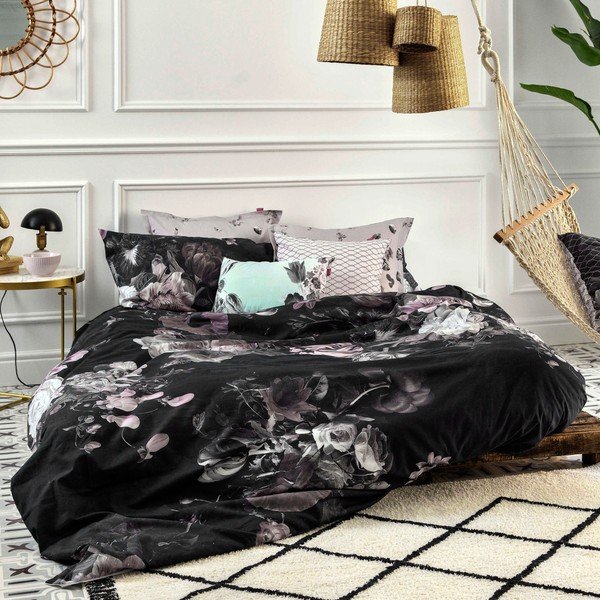 Must puuvillane tekikott 140x200 cm Onyx – Happy Friday-image-4