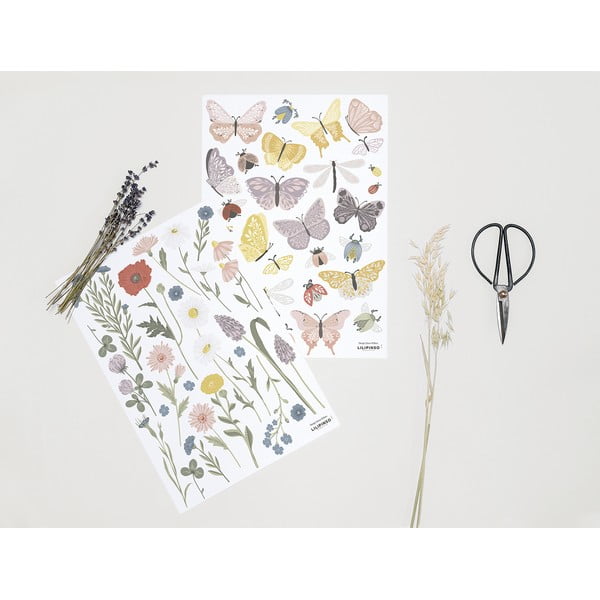 Kleebisleht 30x42 cm Butterflies & Insects - Lilipinso-image-3
