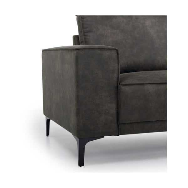 Must ja hall kunstnahast tugitool Copenhagen - Scandic-image-1