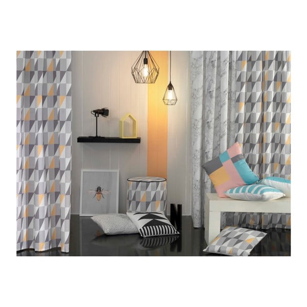 Must-valge padjapüür Mike & Co. NEW YORK Pinky Light Stripes, 43 x 43 cm Shine - Mike & Co. NEW YORK-image-1