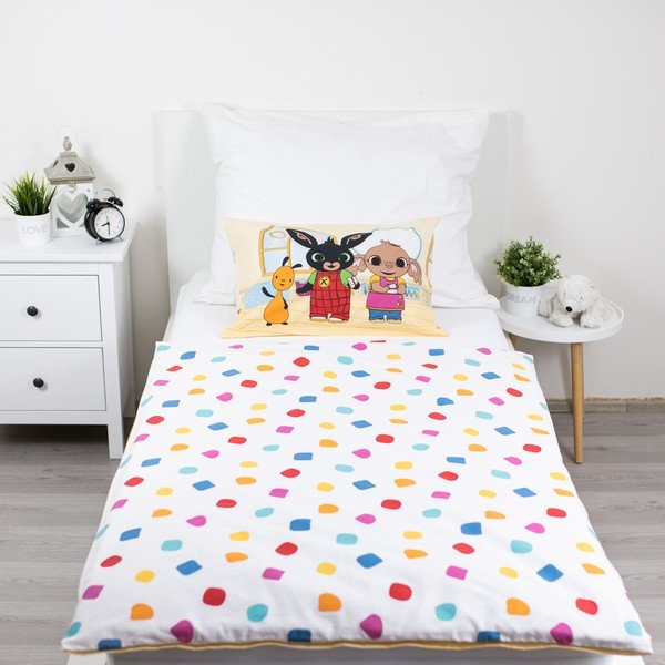 Puuvillane beebivoodipesu 100x135 cm Králíček Bing Playroom - Jerry Fabrics-image-2