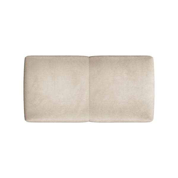 Beež sametist käetugi modulaarsele diivanile Rome Velvet - Cosmopolitan Design-image-2