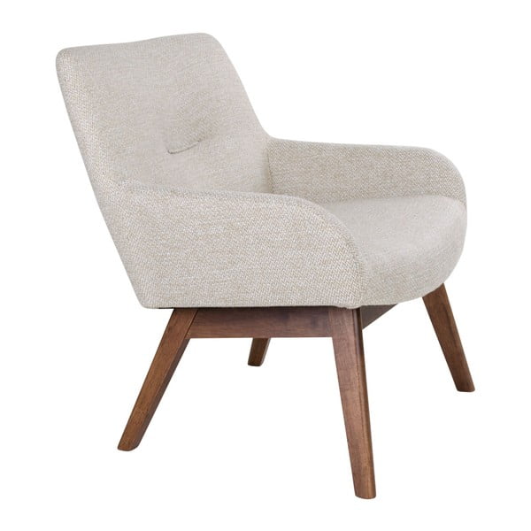 Liivakarva pruun pähklipuust tugitool London - House Nordic-image-3