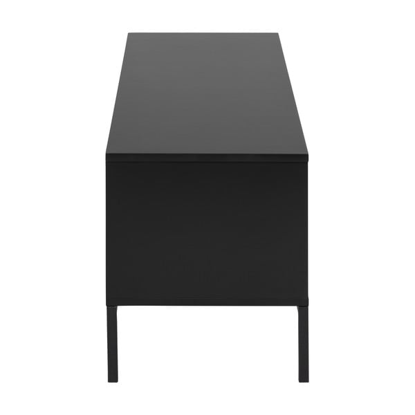 Must tuhkpuidu dekooriga telerilaud 140x45 cm Seaford - Actona-image-4