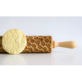 Puidust reljeefne tainarull Apples - Valek