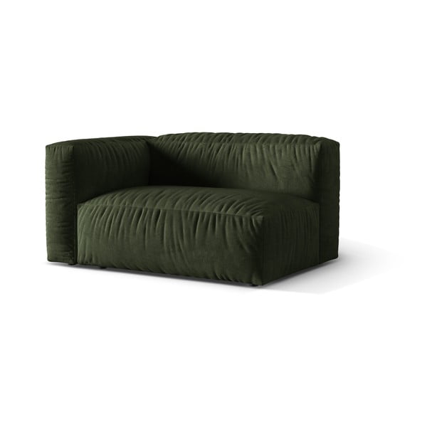 Roheline bukleekangast diivanimoodul (vasak nurk) Martina - Micadoni Home-image-1