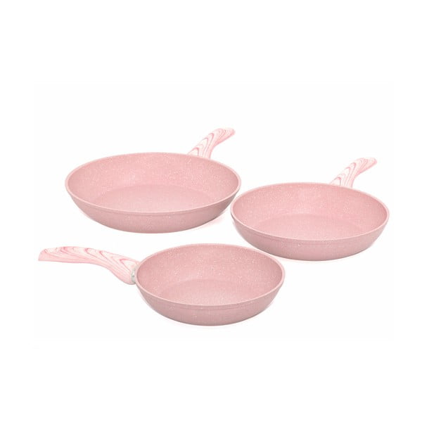 3 roosa panni komplekt Stonerose - Bisetti