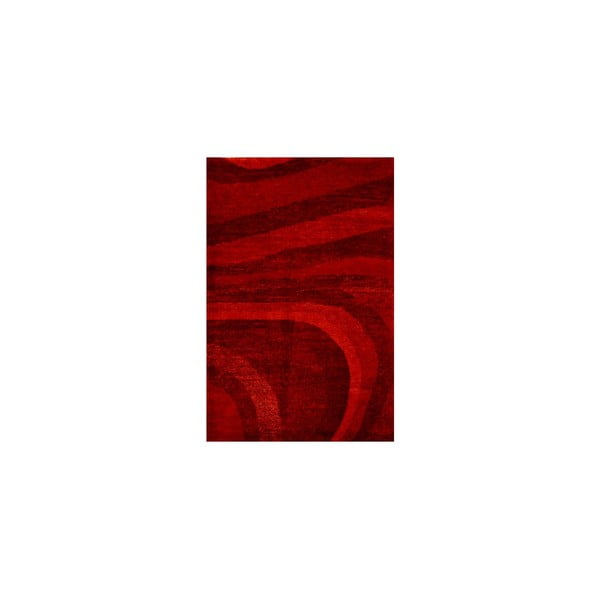 Vlněný koberec Palpa Red, 90x160 cm