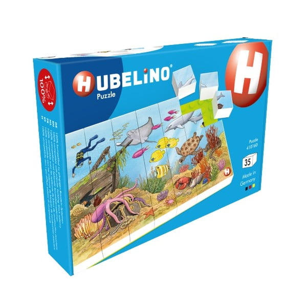 Laste puzzle veealune maailm Pestrobarevný podvodní svět - Hubelino-image-3