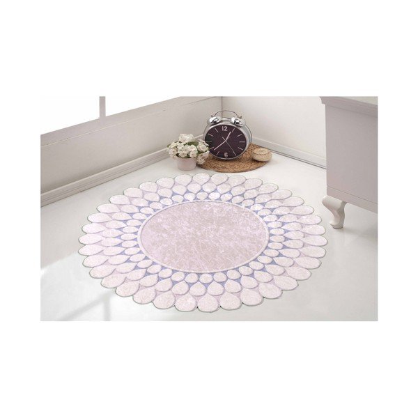 Vaip Zinno , ⌀ 80 cm Mavi - Vitaus-image-1