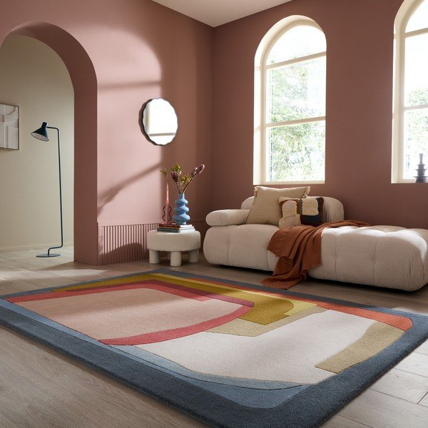 Käsitsi kootud villane vaip 200x290 cm Elwin Wool - Flair Rugs-image-1